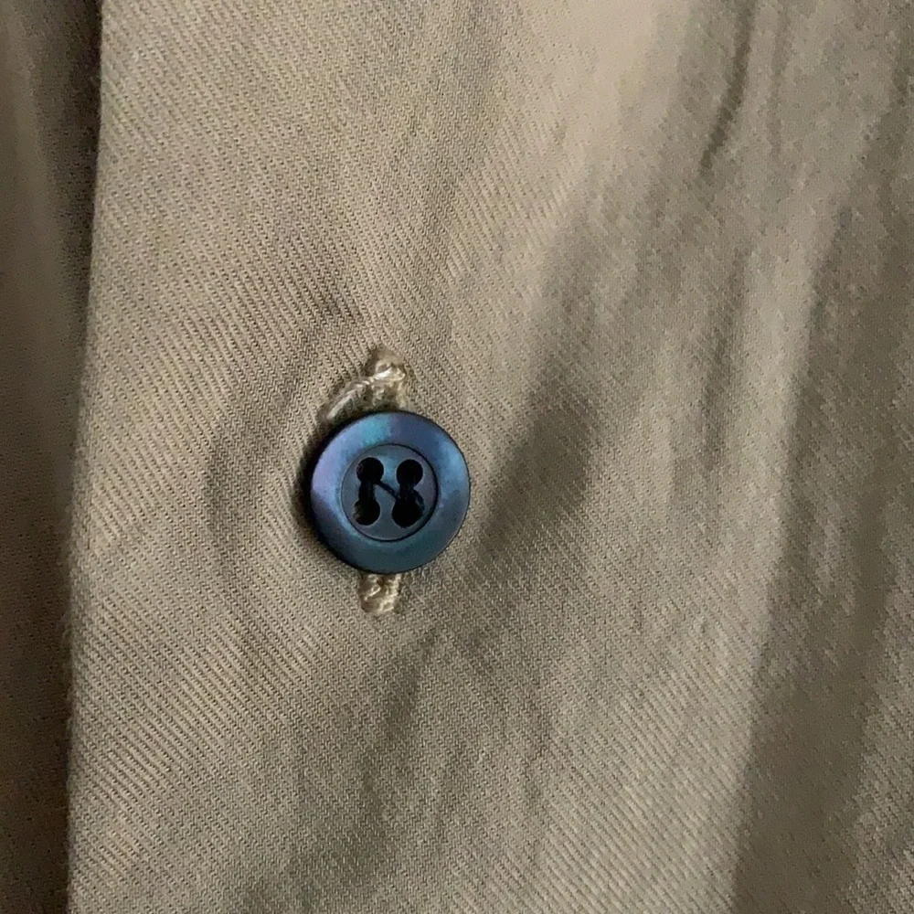 Dries Van Noten military shirt long tunic with epaulets - Picture 9 of 12